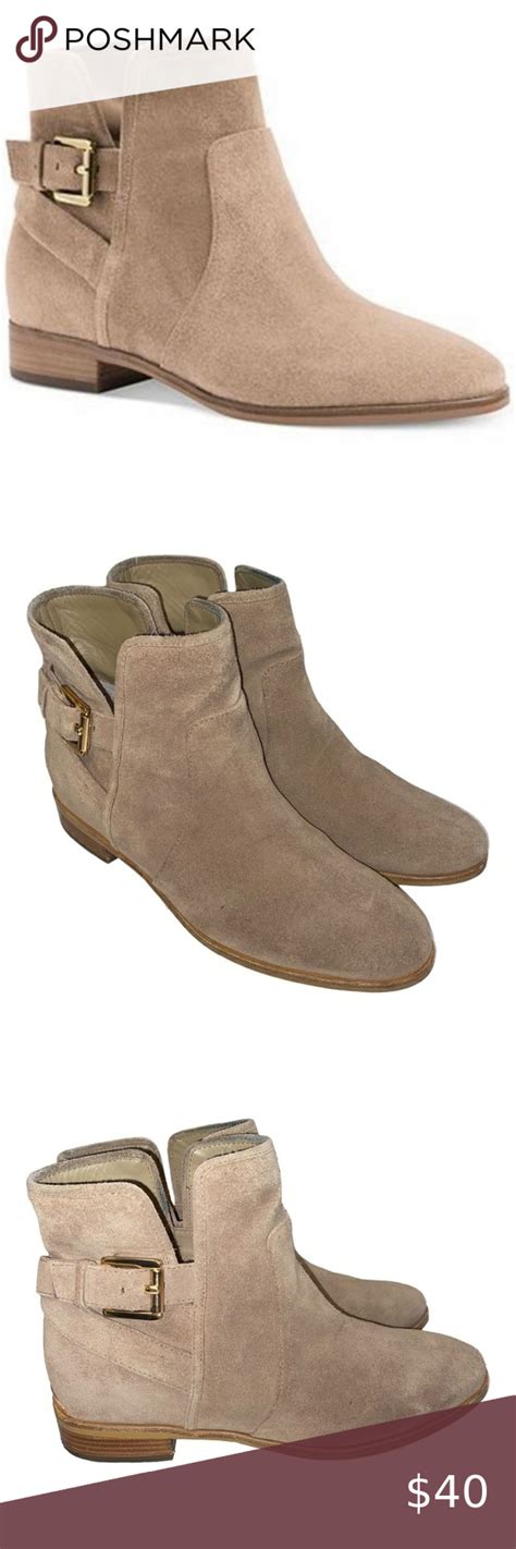 michael kors salem suede booties|Shoes .